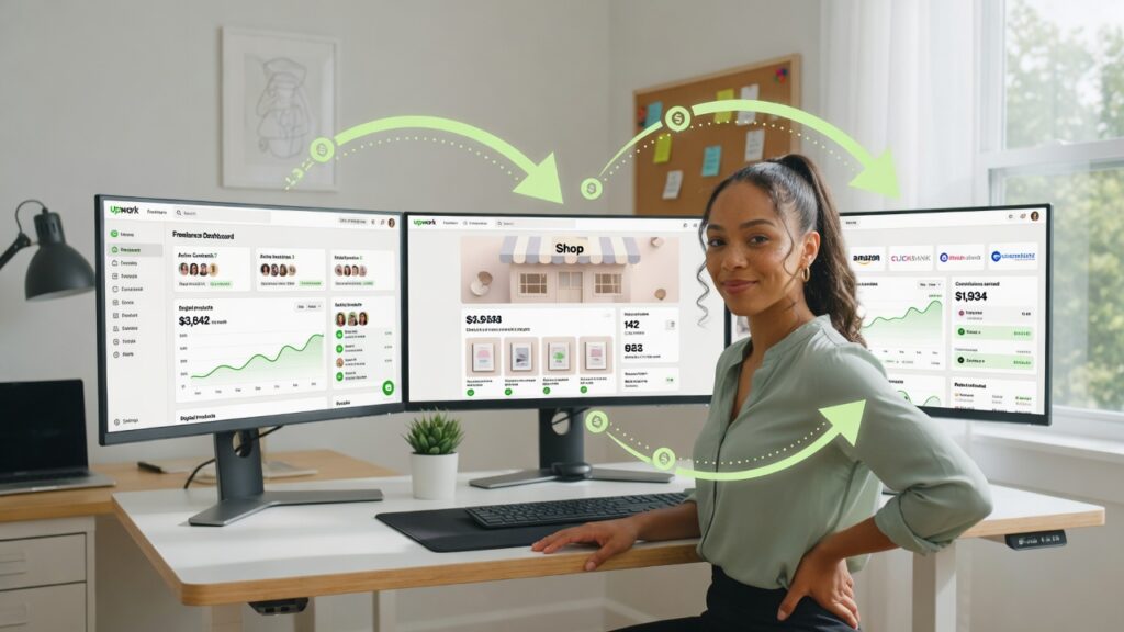 Managing multiple freelance income streams for diversified earnings strategy