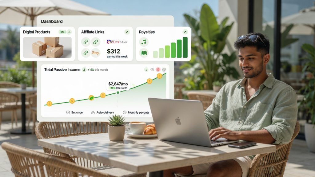 Passive Income Ideas for Gig Workers: Small Efforts, Big Returns Passive income stream ideas for gig workers earning while sleeping