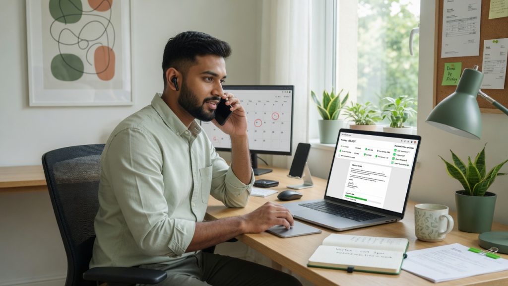 How to Deal With Late-Paying Clients: A Step-by-Step Guide Freelancer following step by step process for handling late paying clients