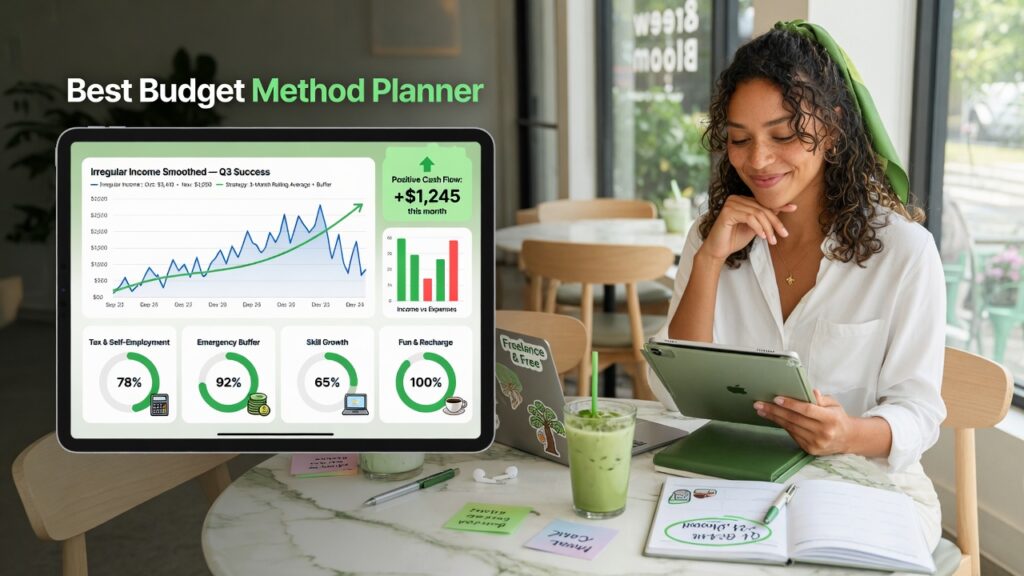 Best Budget Method for Freelancers: A Complete Guide to Managing Irregular Income Best budgeting methods for freelancers with variable monthly income