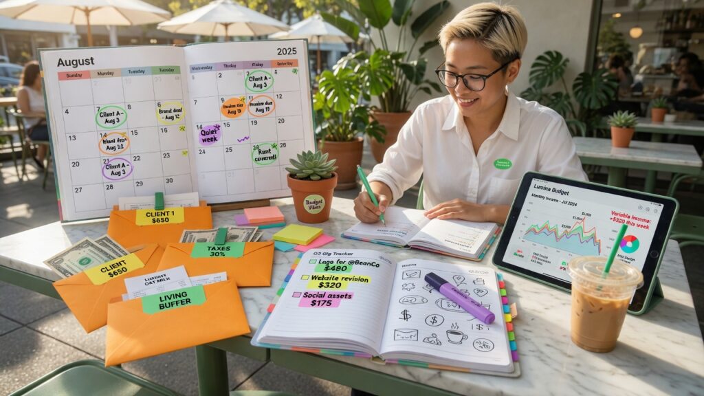 Budgeting When Income Changes Every Month: A System That Works Budgeting system that adapts when freelance income changes every month