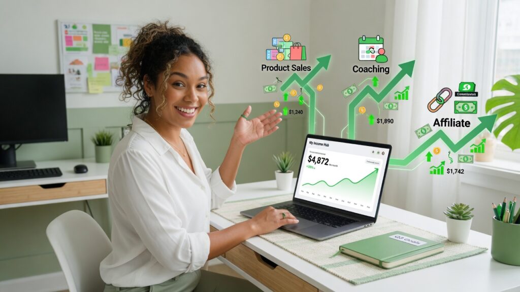 How to Turn One Gig Into Three Income Streams (Real Example) Turning one gig into three income streams with passive earnings strategy