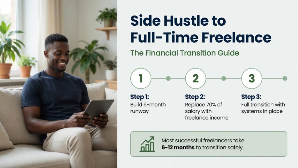 Side Hustle to Full-Time Freelance: The Financial Transition Guide