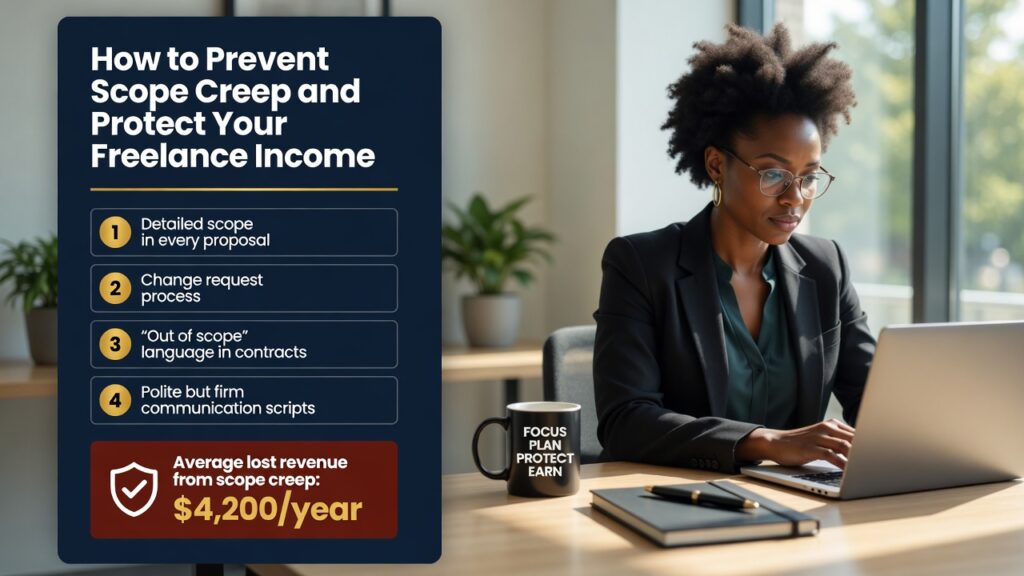 How to Prevent Scope Creep and Protect Your Freelance Income