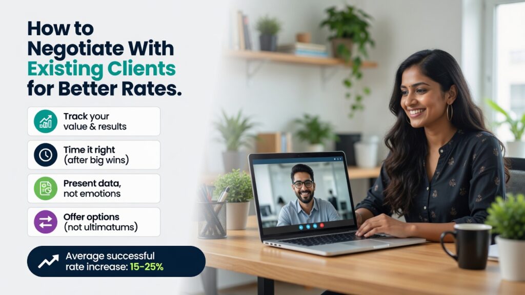 How to Negotiate With Existing Clients for Better Rates