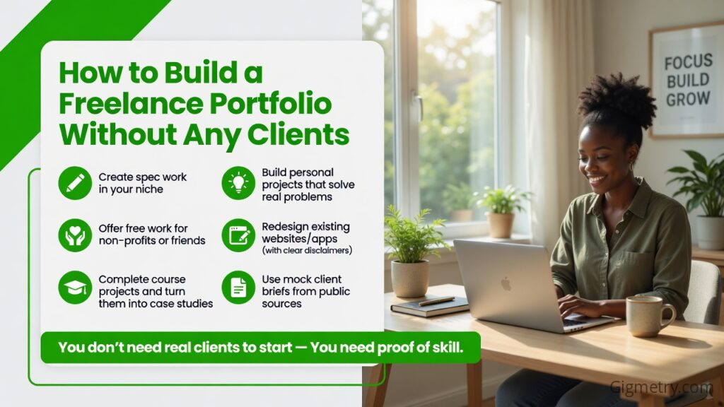 How to Build a Freelance Portfolio Without Any Clients
